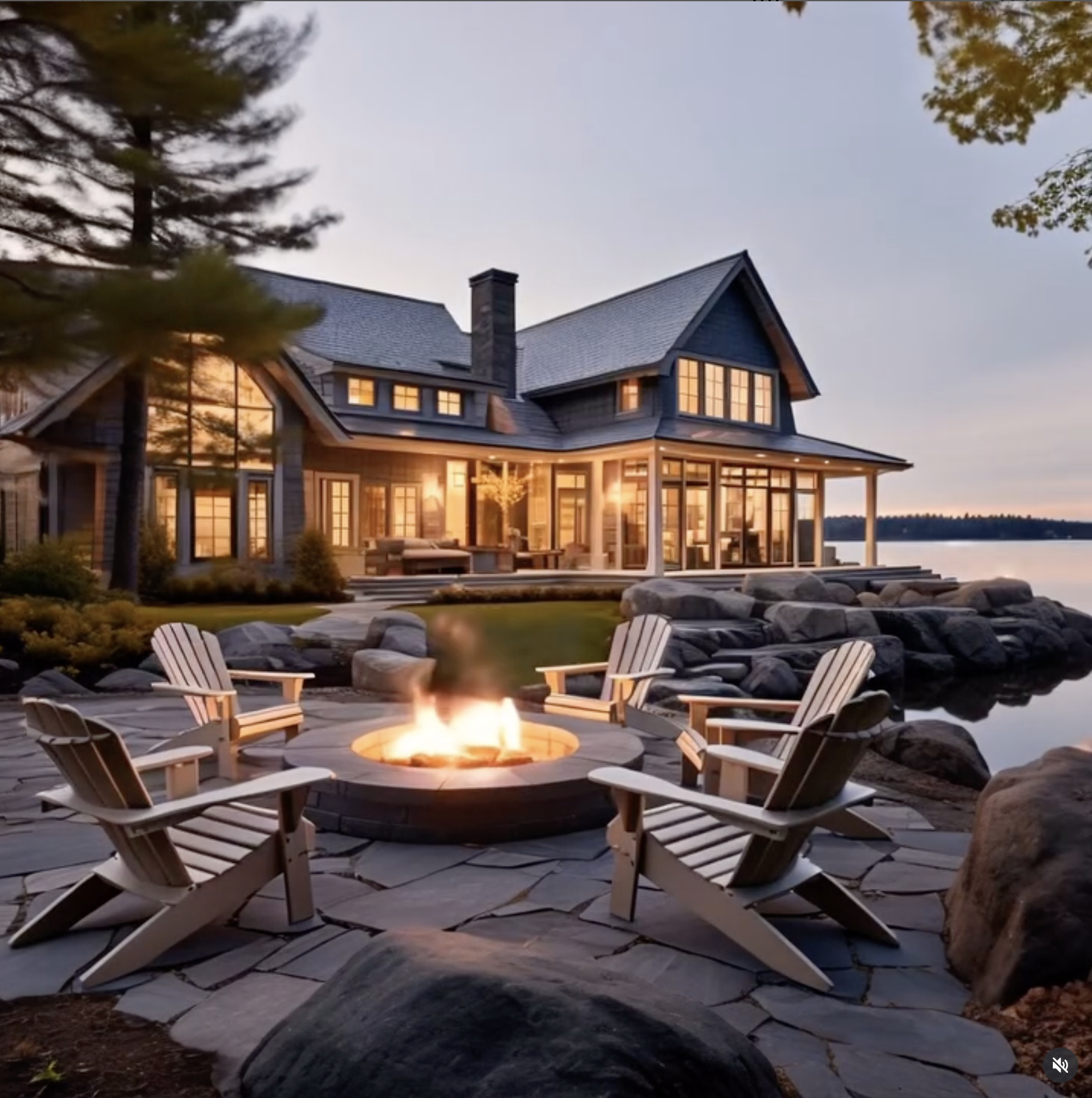 Luxury home exterior