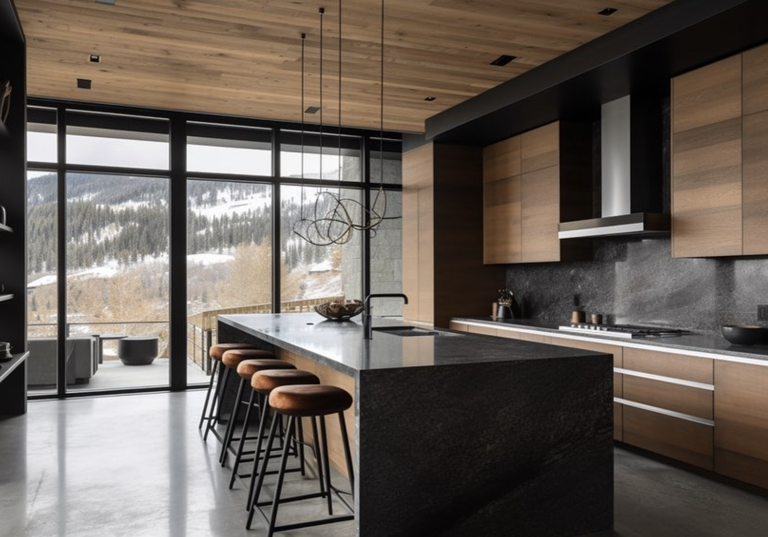Modern kitchen design